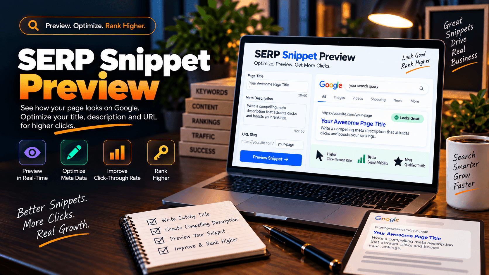 SERP Snippet Preview