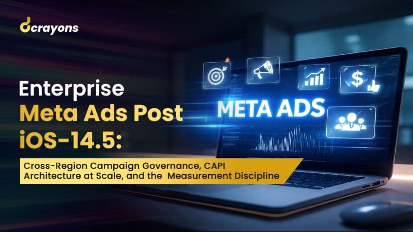 Enterprise Meta Ads Post-iOS-14.5: Cross-Region Campaign Governance, CAPI Architecture at Scale, and the Measurement Discipline