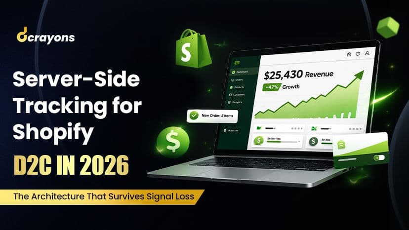 Server-Side Tracking for Shopify D2C in 2026: The Architecture That Survives Signal Loss