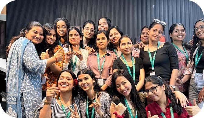 Our team in action -- building digital growth for D2C and B2B brands across Delhi NCR.