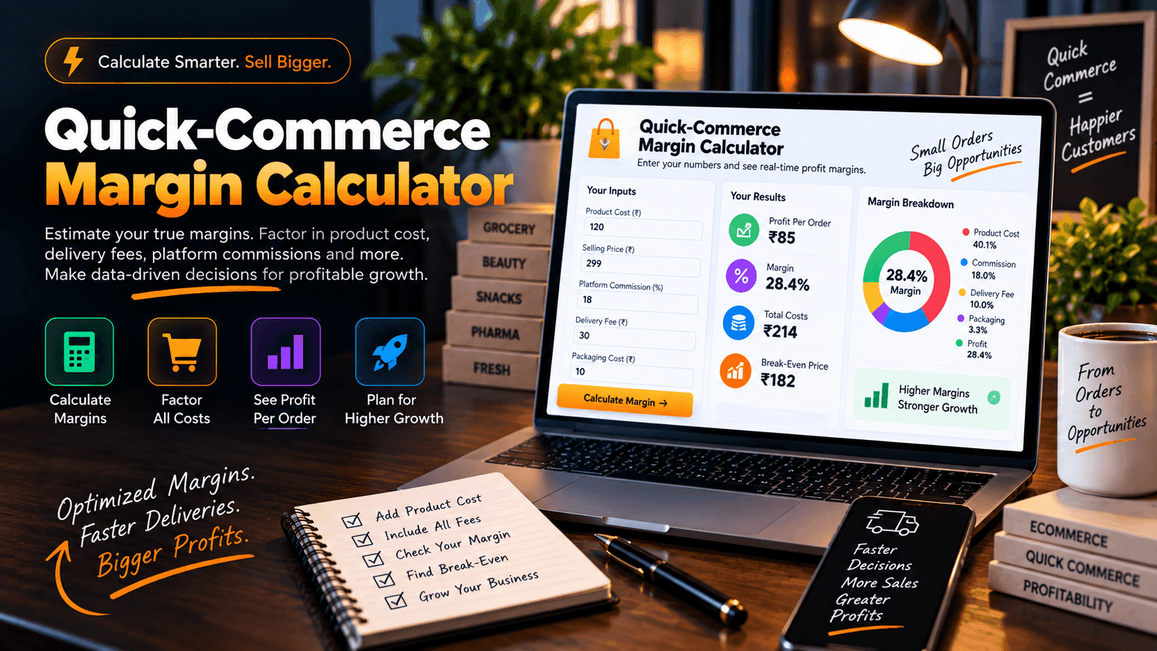 Quick-Commerce Margin Calculator