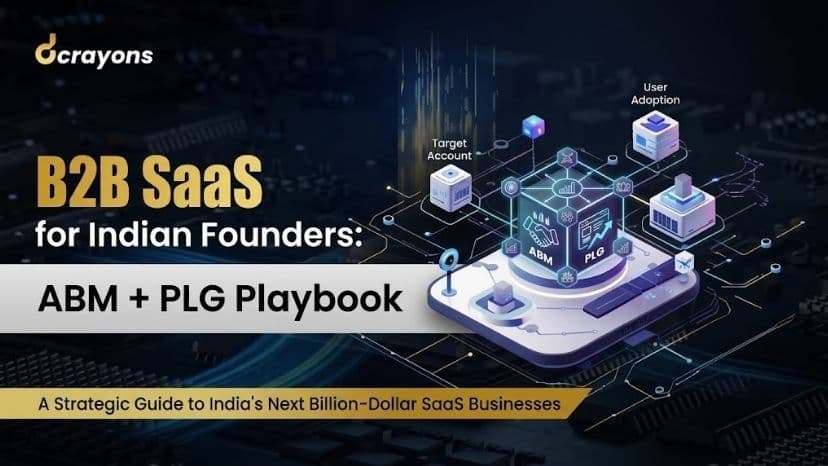 B2B SaaS for Indian Founders: ABM + PLG Playbook