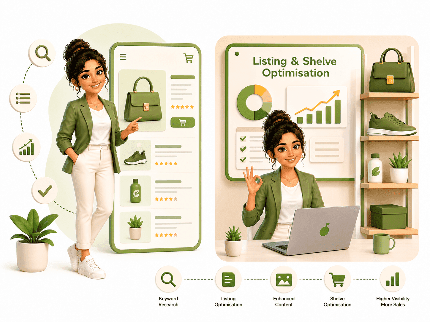Listing and shelf optimisation