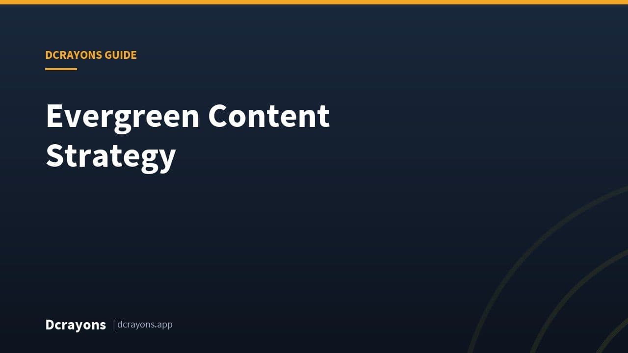 Evergreen Content Strategy