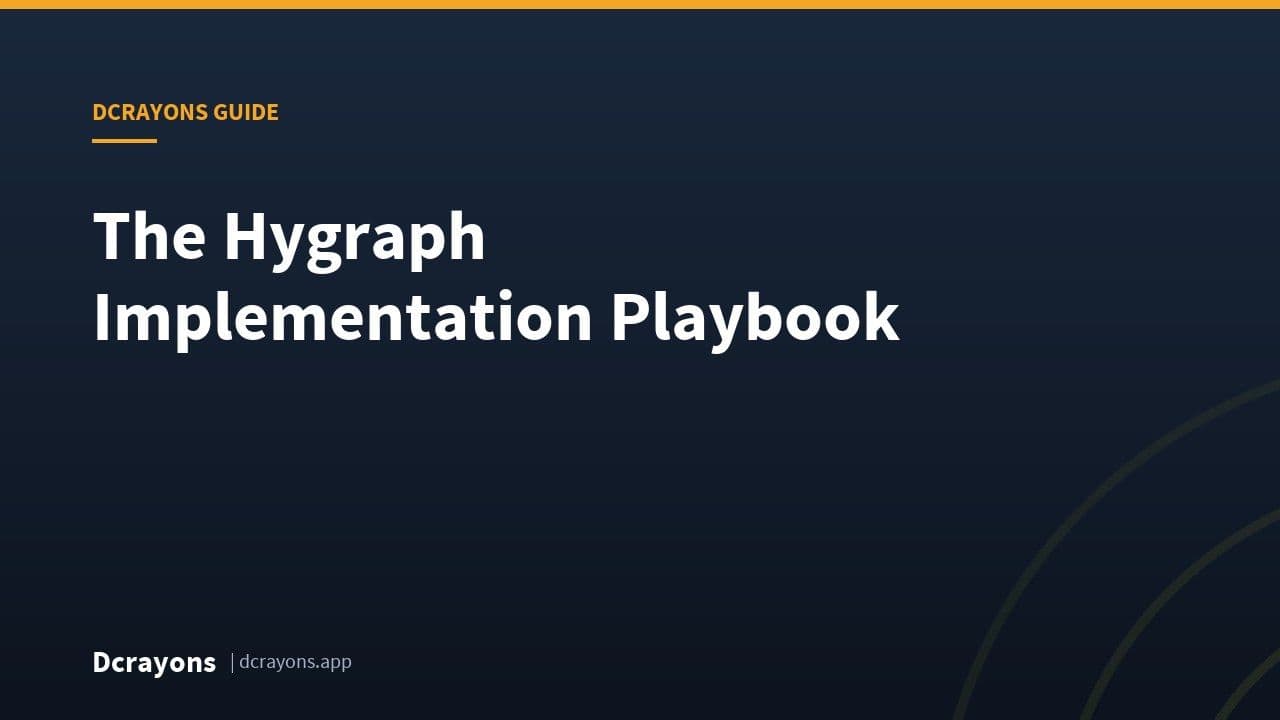 The Hygraph Implementation Playbook