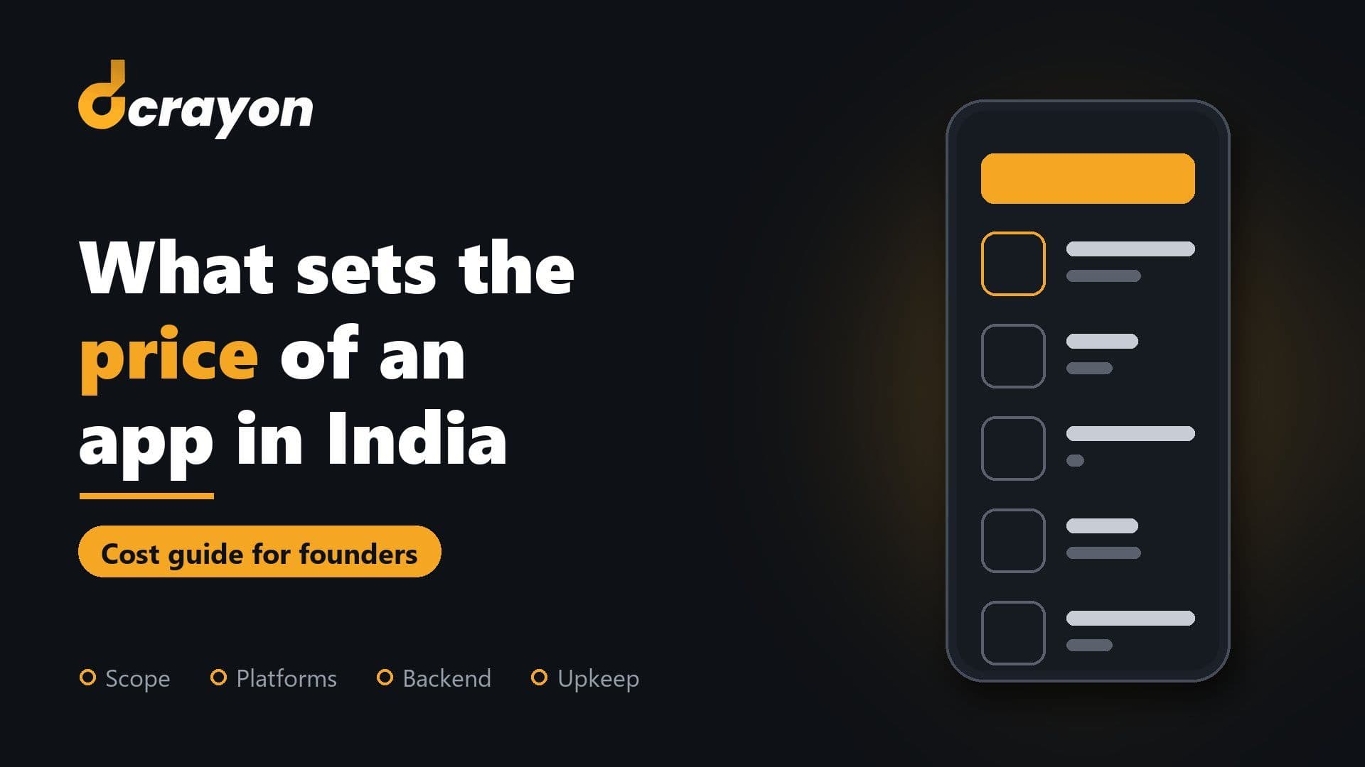 Mobile App Development Cost in India: What Sets the Price