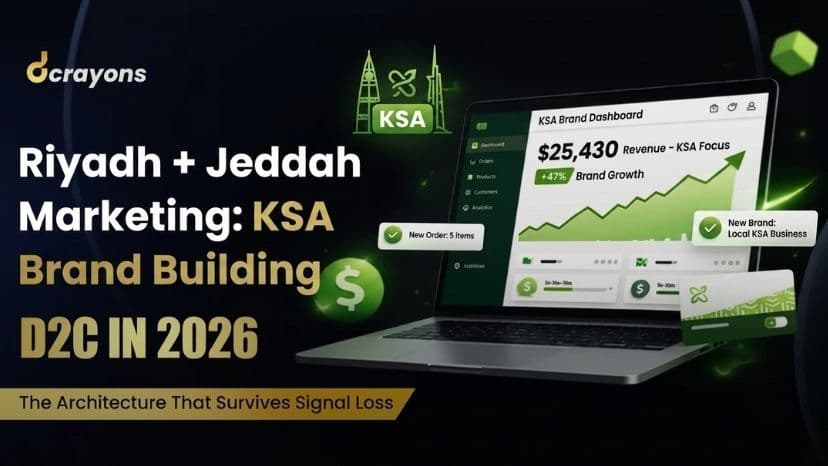 Riyadh + Jeddah Marketing: KSA Brand Building D2C in 2026