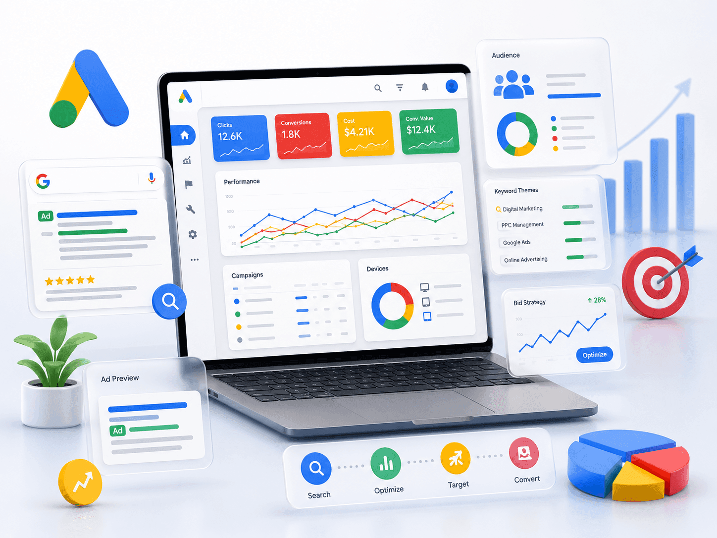 Dcrayon Growth Engine (Google Ads sequencing)