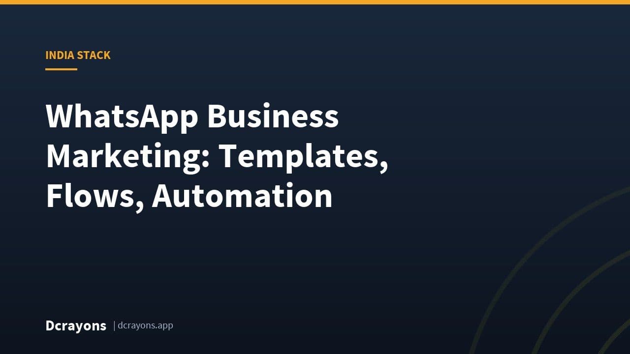 WhatsApp Business Marketing: Templates, Flows, Automation