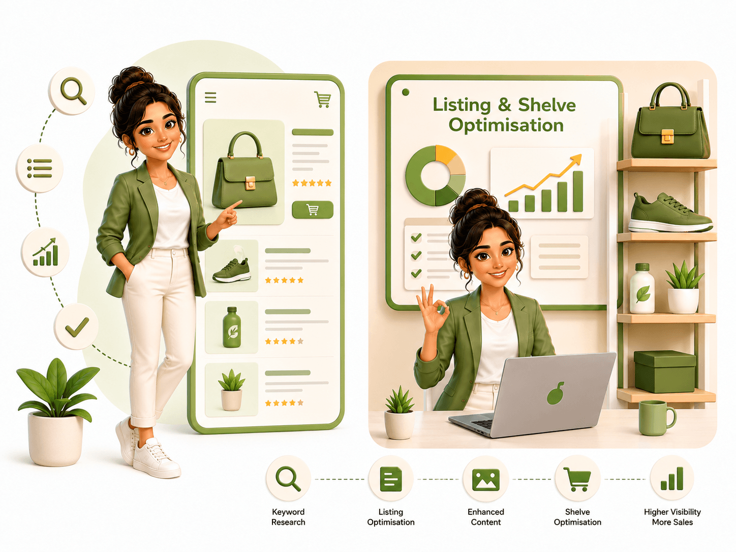 Listing and shelf optimisation