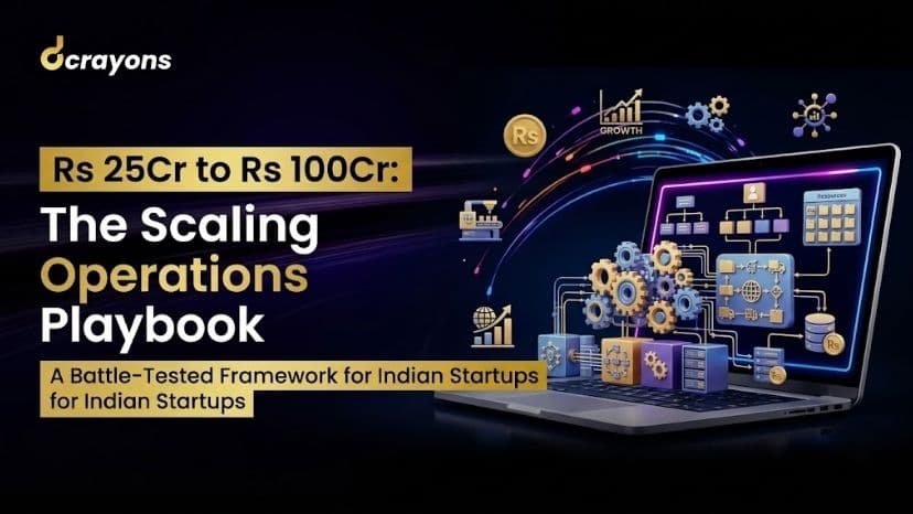 Rs 25Cr to Rs 100Cr: The Scaling Operations Playbook