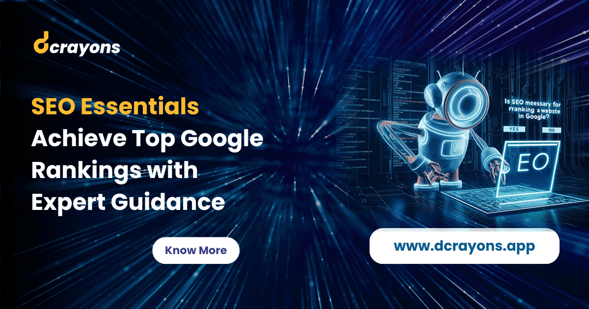 Is SEO necessary for ranking a website in Google?
