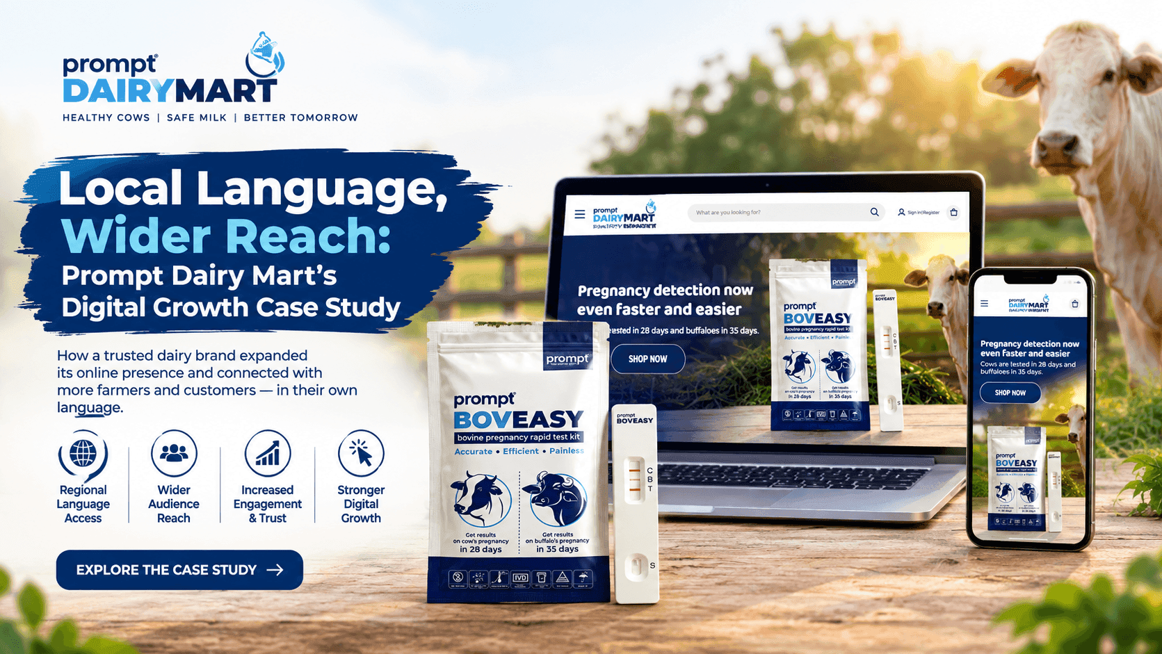 Prompt Dairy Mart: A Hindi-First Online Store for Dairy Farmers