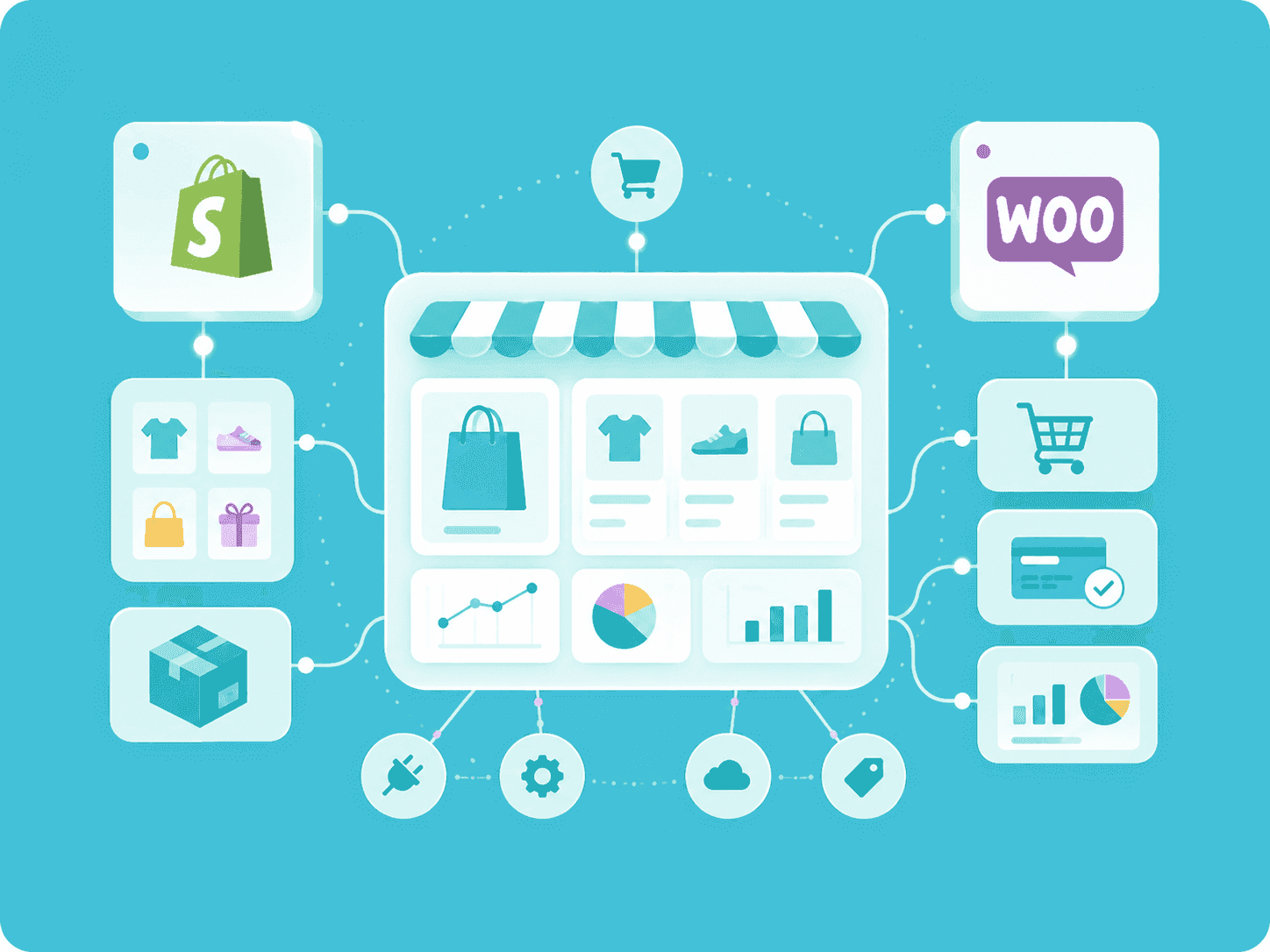 Shopify and WooCommerce