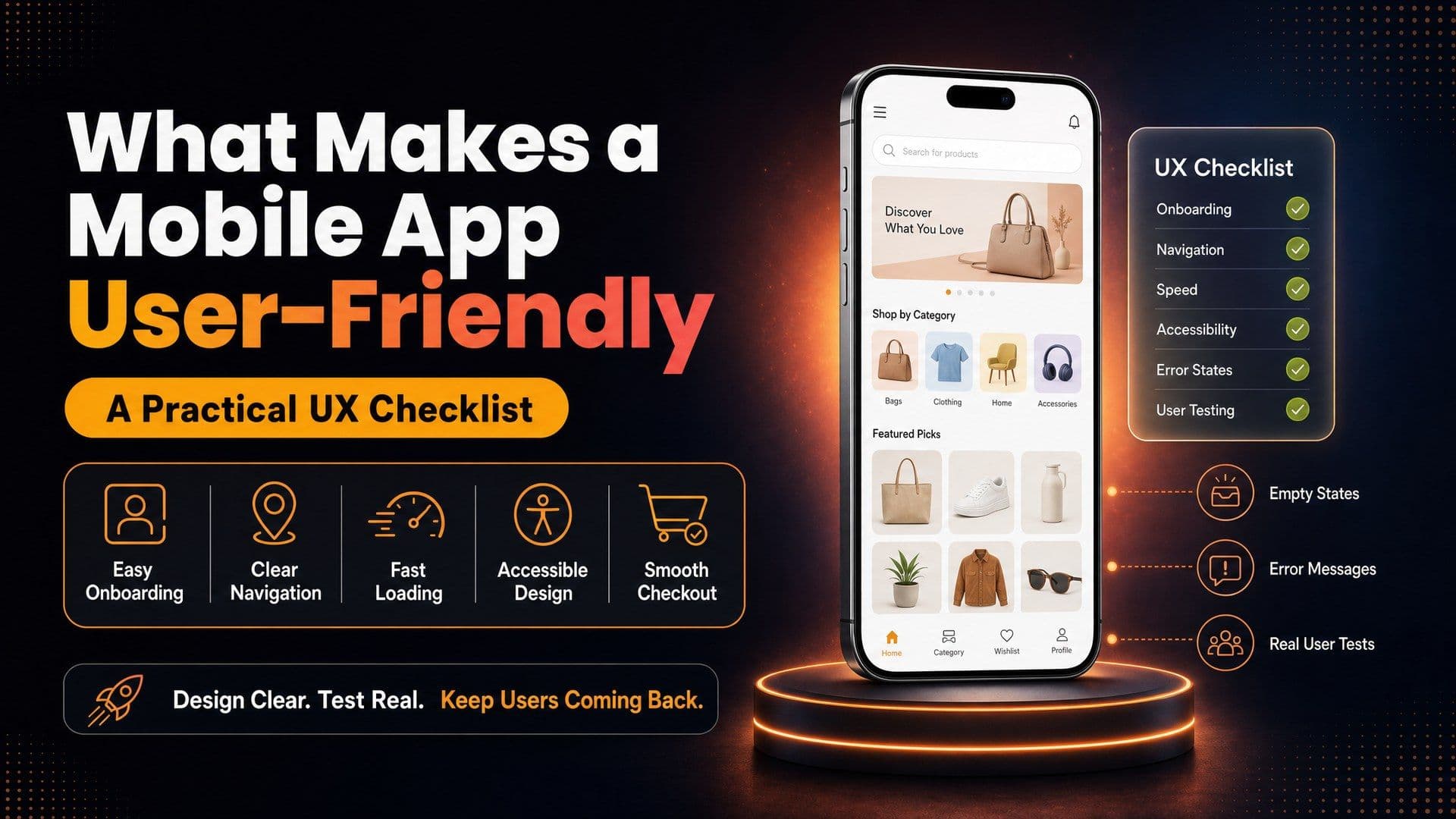 What Makes a Mobile App User-Friendly: A UX Checklist